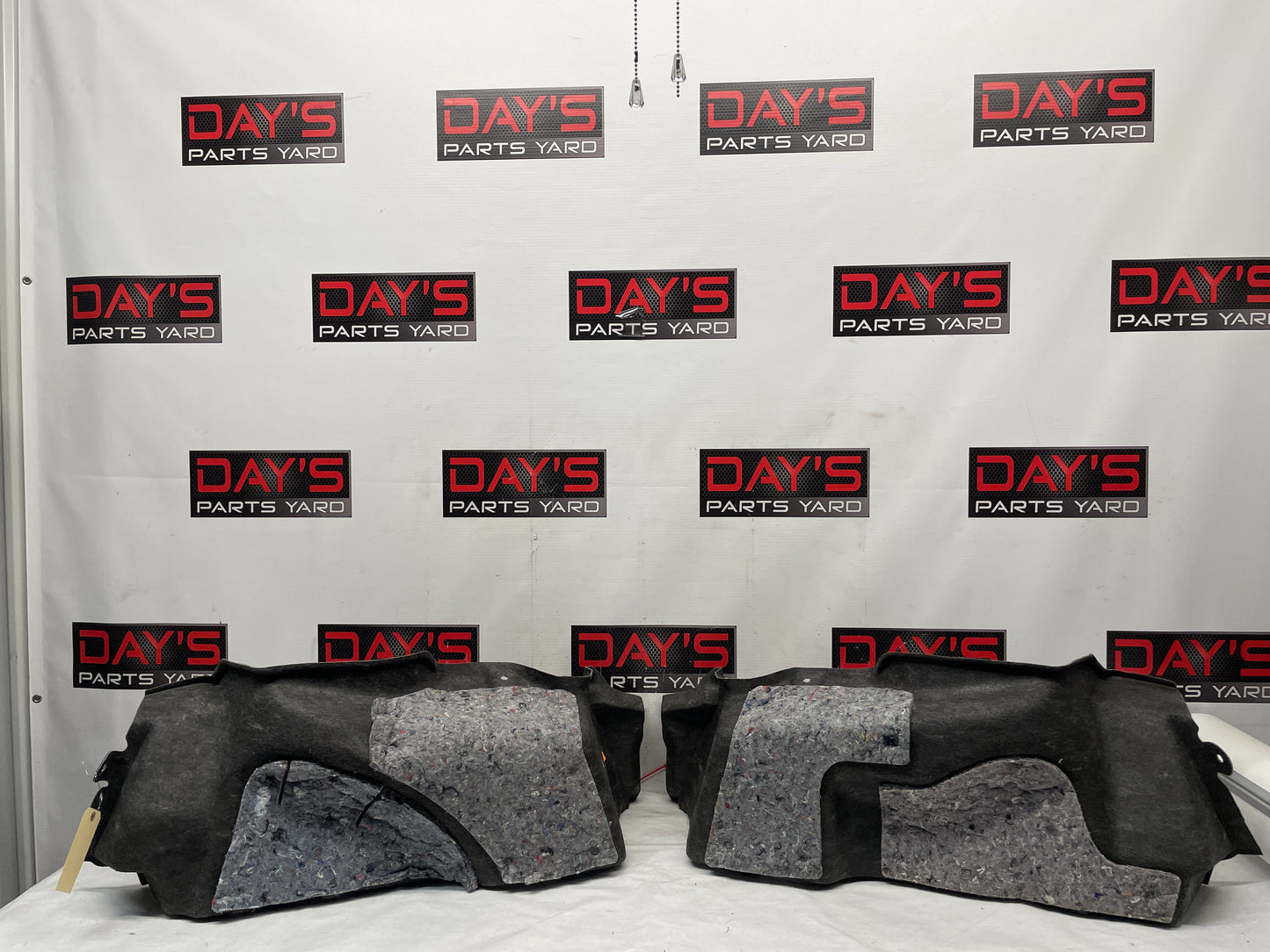 2013 Chevy Camaro ZL1 RH & LH Quarter Panel Trunk Felt Carpet Liner OEM - Day's Parts Yard
