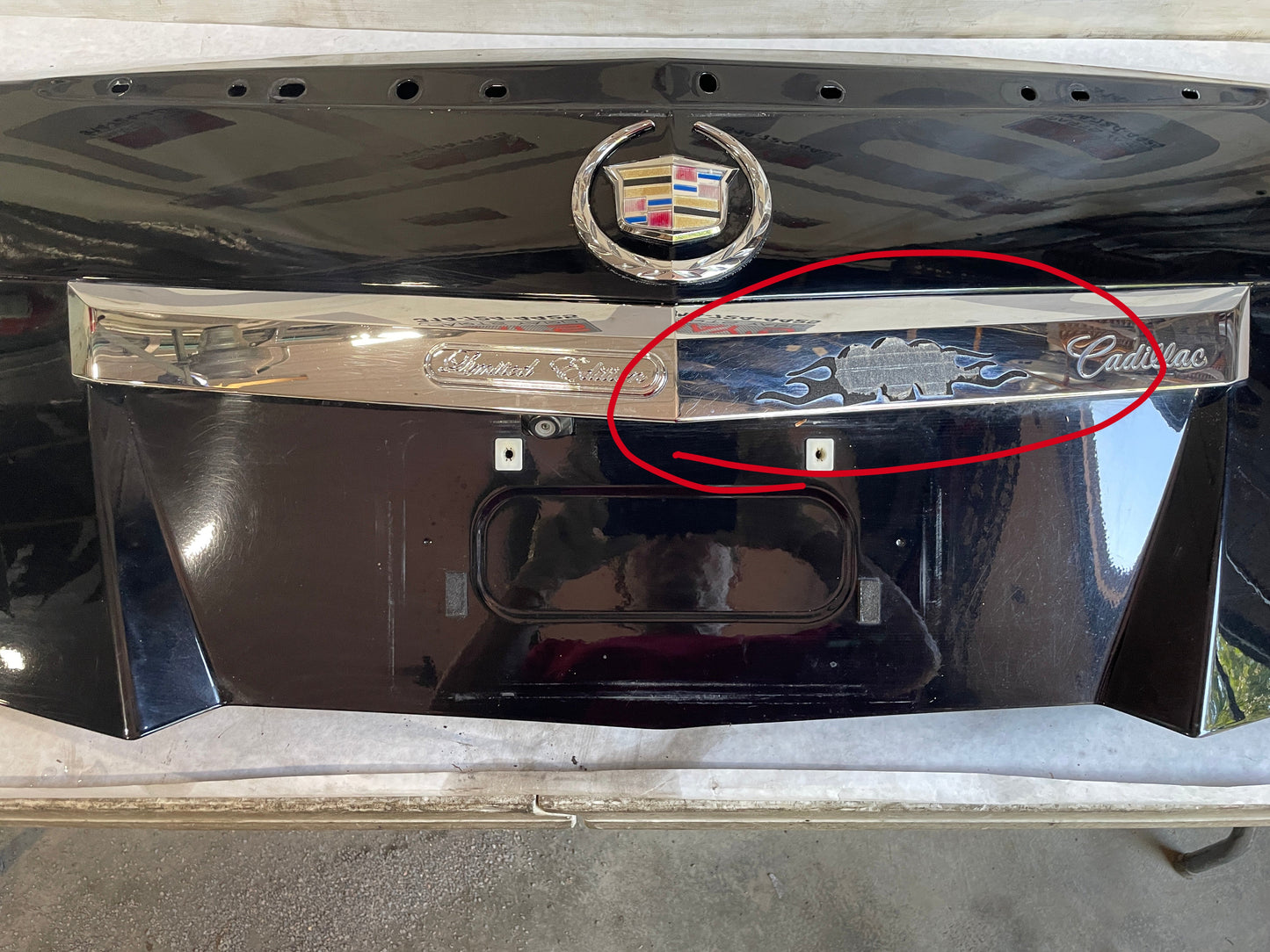 2014 Cadillac CTS-V Coupe Trunk Deck Lid OEM - Day's Parts Yard