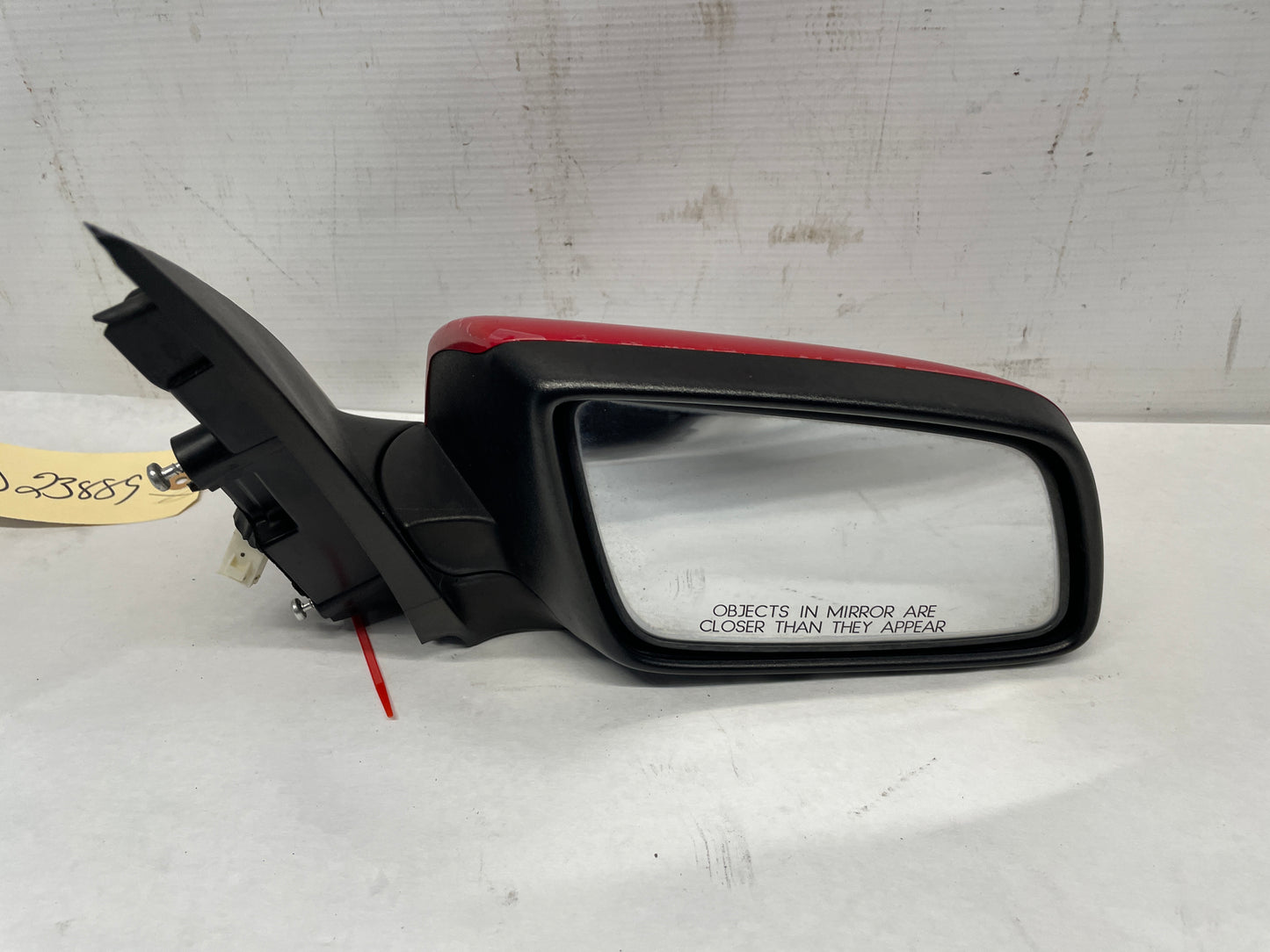 2008 Pontiac G8 GT RH Passenger Exterior Outside Door Mirror Red OEM - Day's Parts Yard