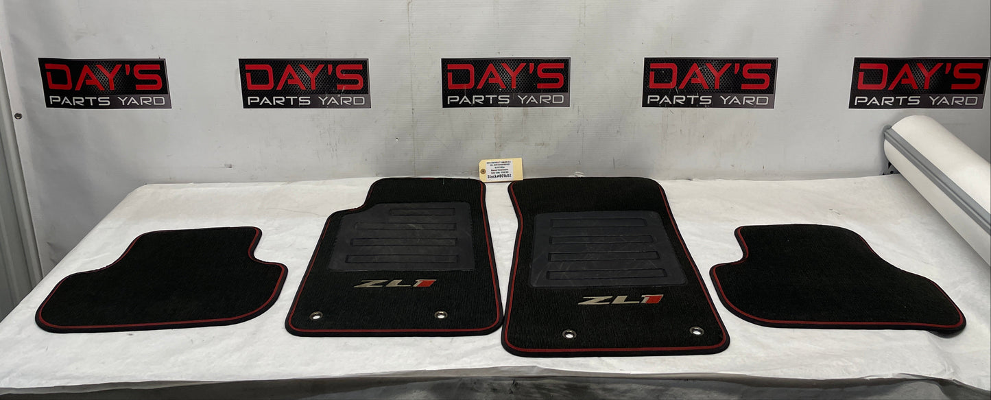 2013 Chevy Camaro ZL1 Front and Rear ZL1 Floor Mats OEM - Day's Parts Yard