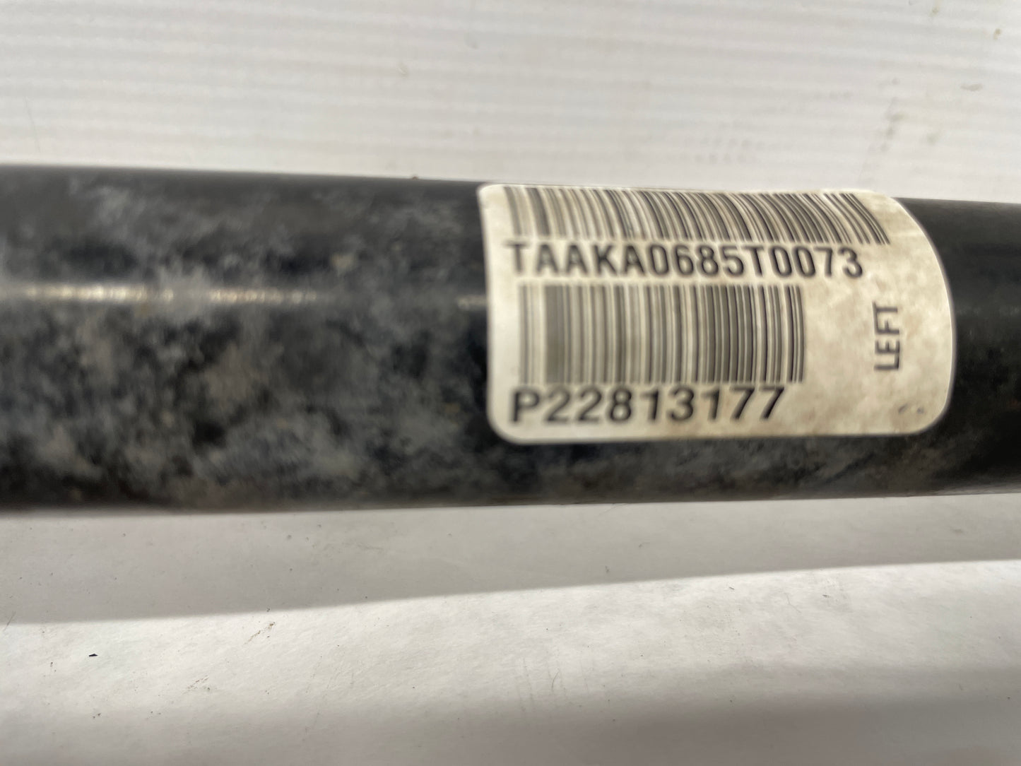 2015 Chevy Camaro SS LH Driver CV Axle Half Shaft OEM