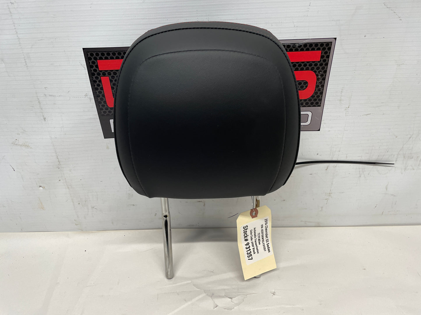 2014 Chevy SS Sedan LH Driver Seat Headrest Head Rest OEM - Day's Parts Yard