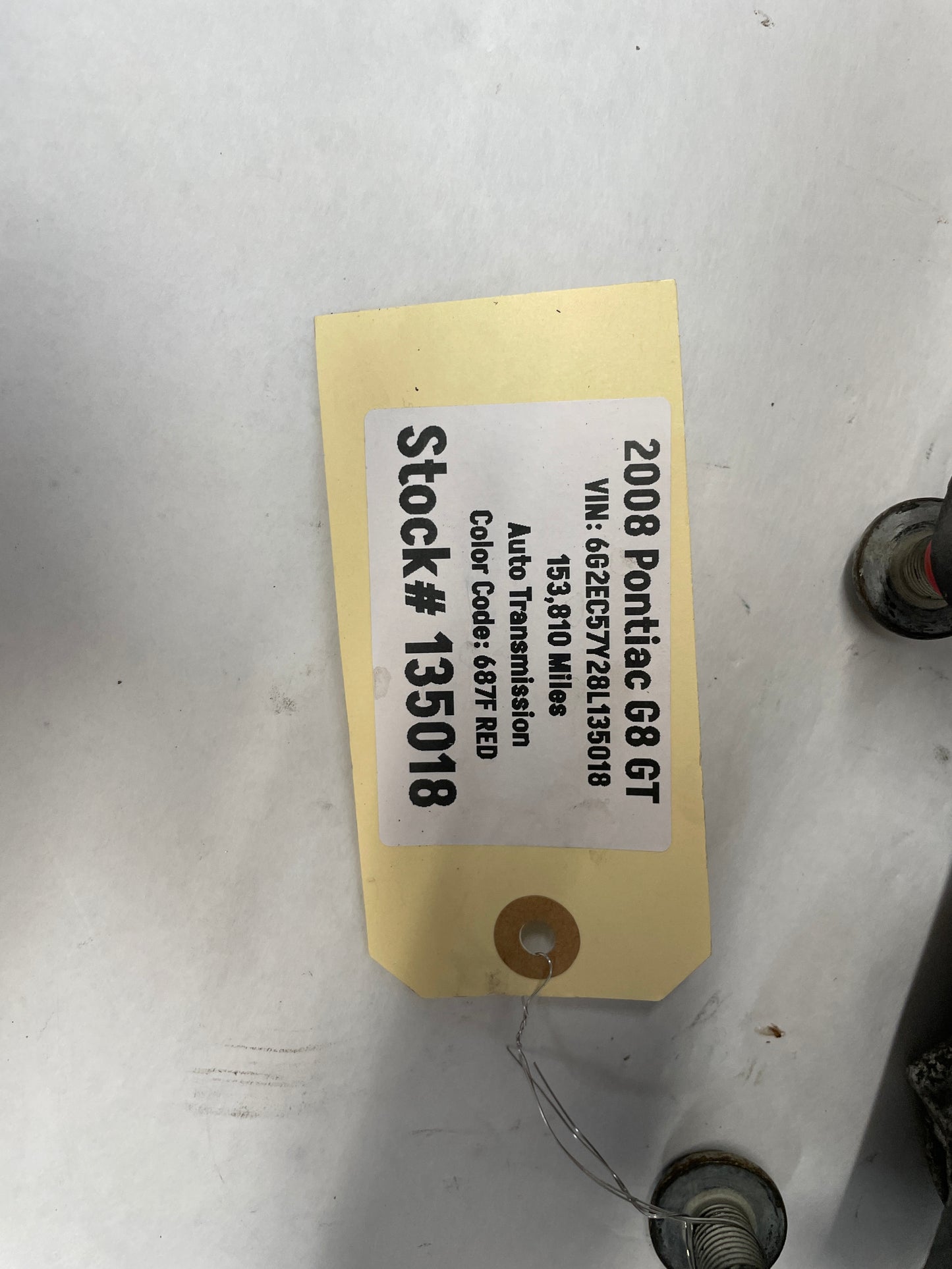 2008 Pontiac G8 GT RH Passenger Front Brake Caliper PBR OEM - Day's Parts Yard