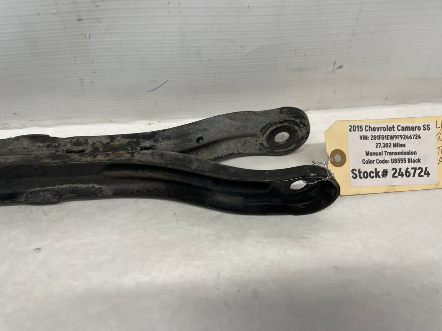 2015 Chevy Camaro SS LH Driver Rear Suspension Trailing Arm OEM
