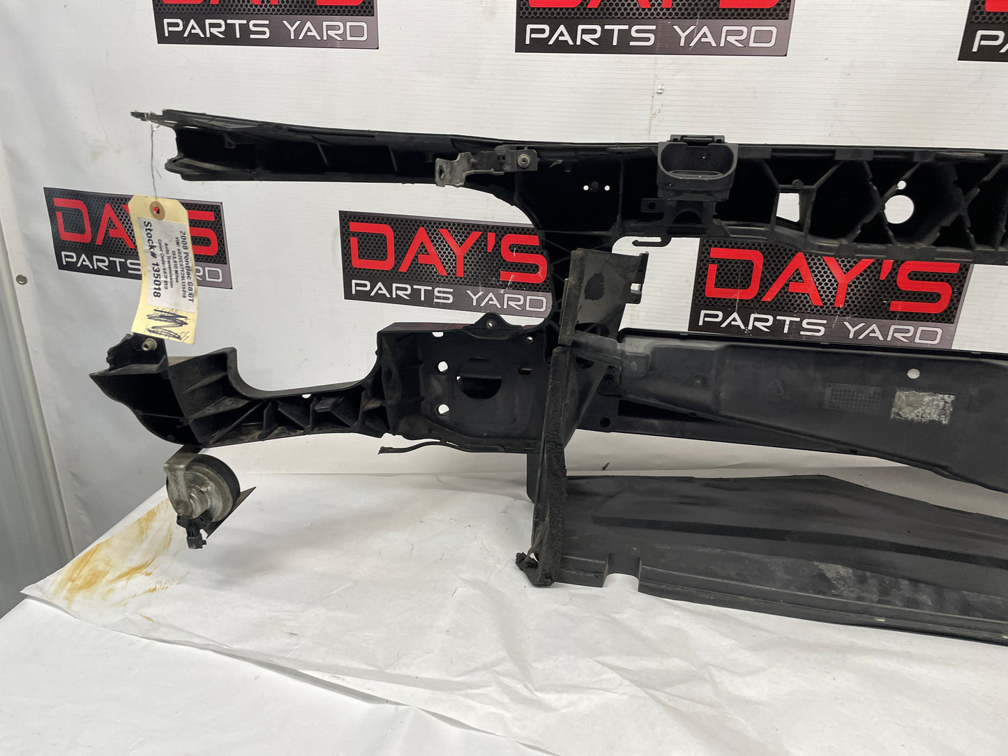 2008 Pontiac G8 GT Radiator Core Support Front End Bracket Support OEM - Day's Parts Yard