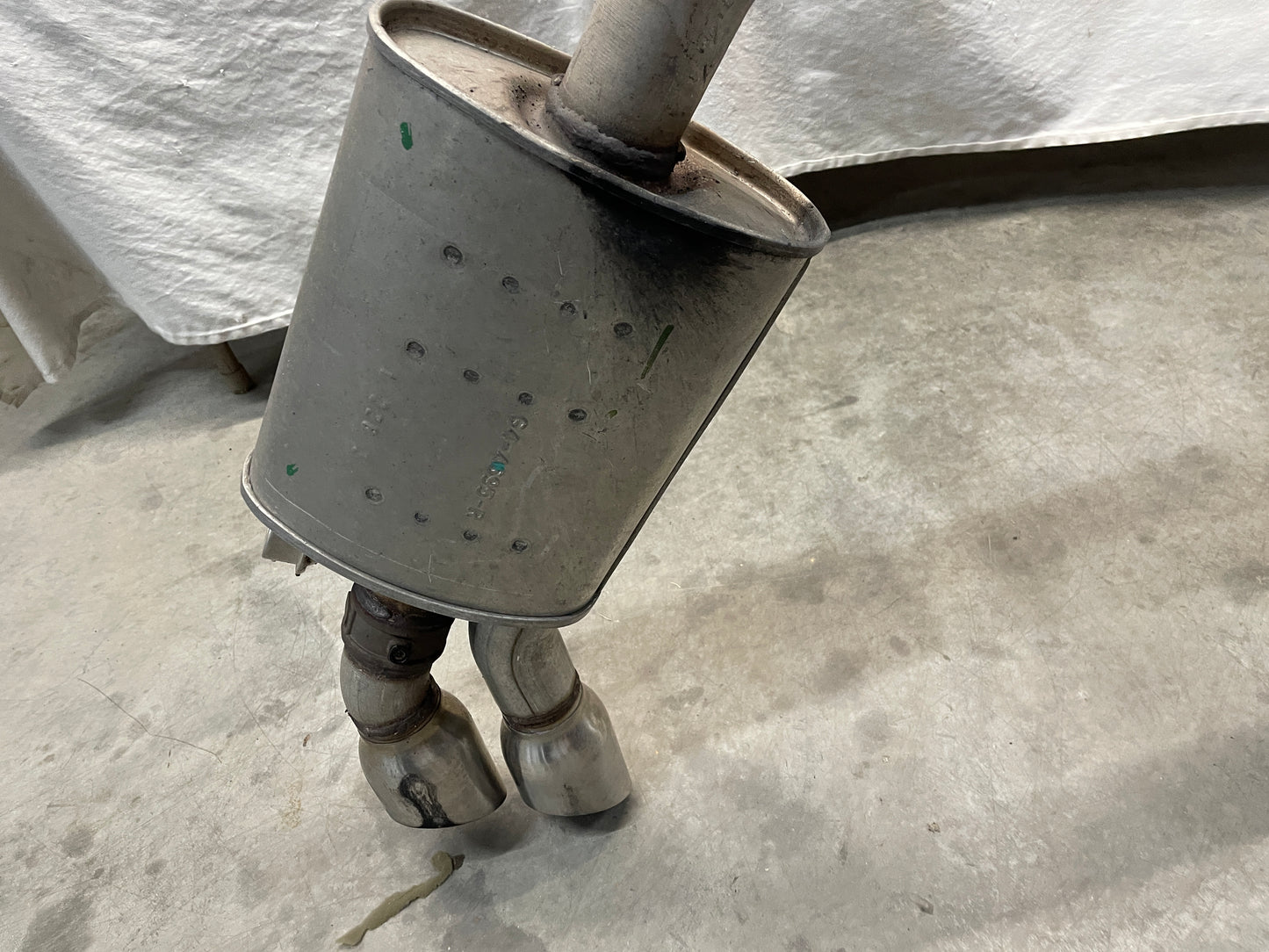 2013 Chevy Camaro ZL1 Factory OEM Exhaust NPP Bi Mode Muffler Pipe Assembly - Day's Parts Yard