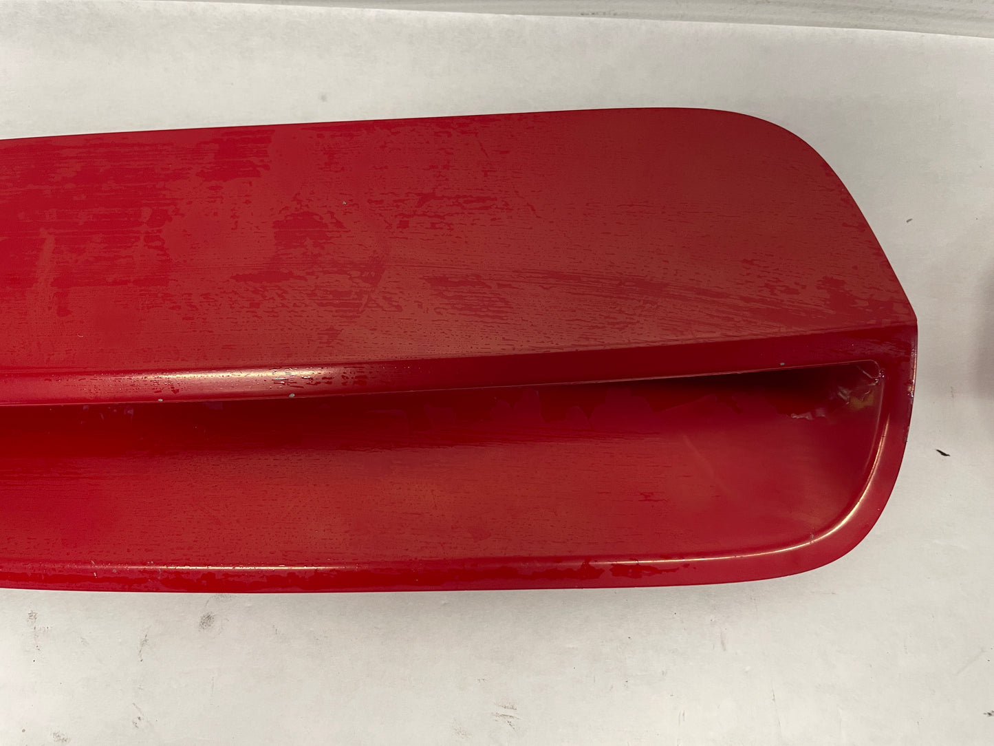 2008 Pontiac G8 GT RH & LH Hood Scoops Vents Red OEM - Day's Parts Yard