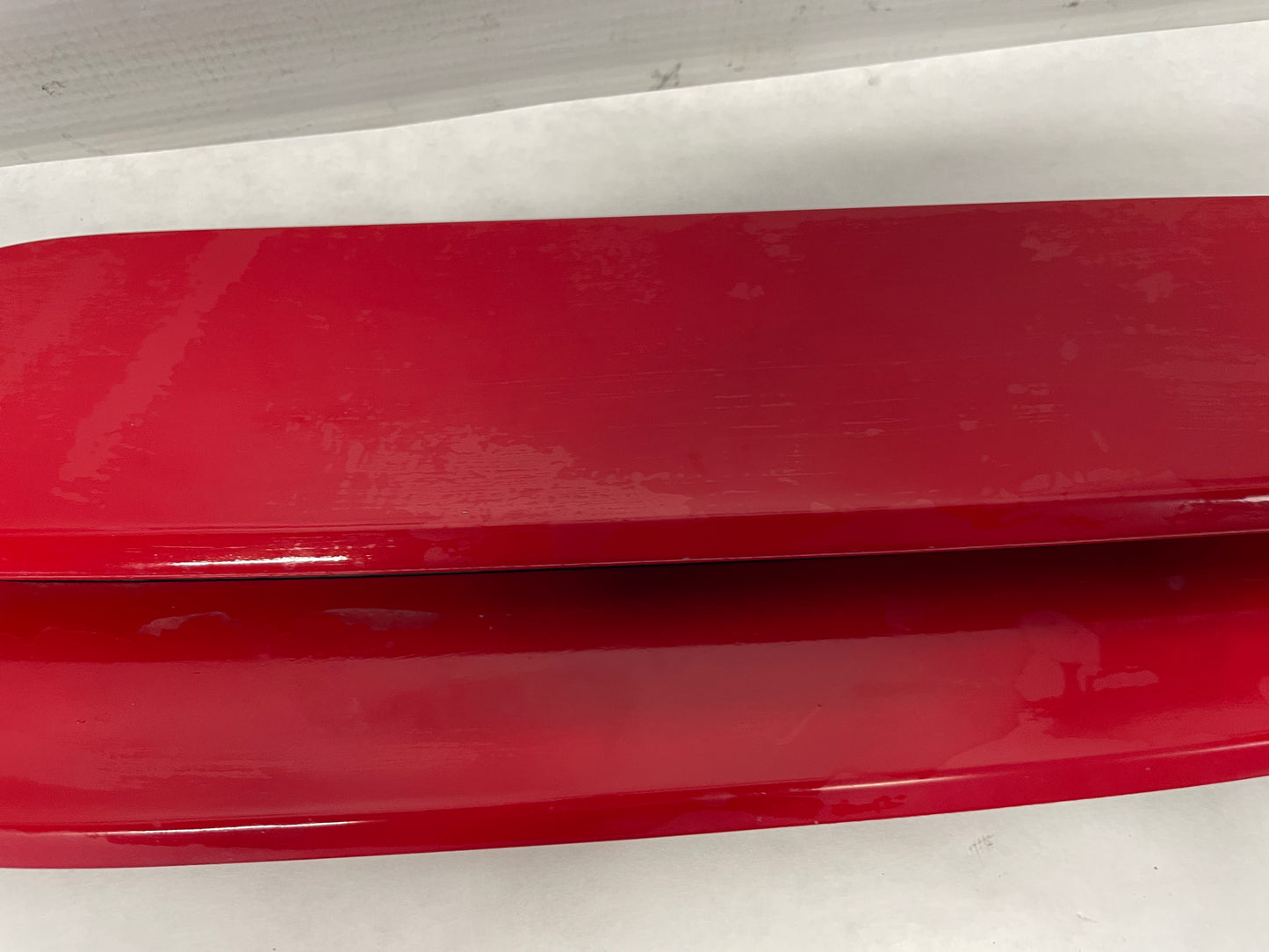 2008 Pontiac G8 GT RH & LH Hood Scoops Vents Red OEM - Day's Parts Yard