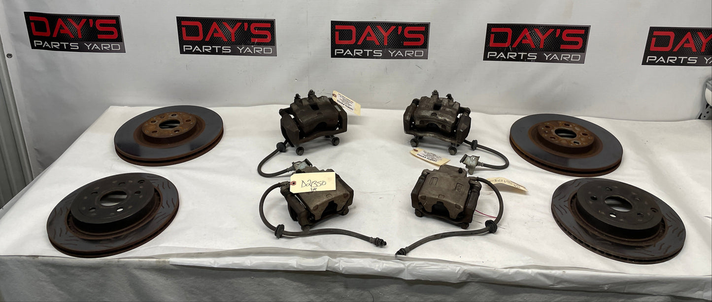 2014 Chevy Caprice PPV Brake Calipers & Rotors Front & Rear OEM - Day's Parts Yard