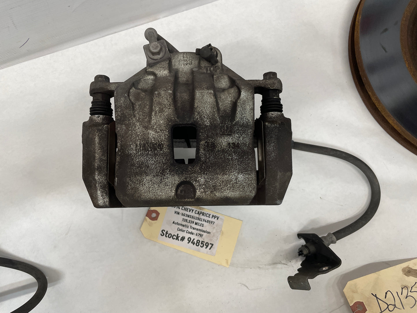 2014 Chevy Caprice PPV Brake Calipers & Rotors Front & Rear OEM - Day's Parts Yard