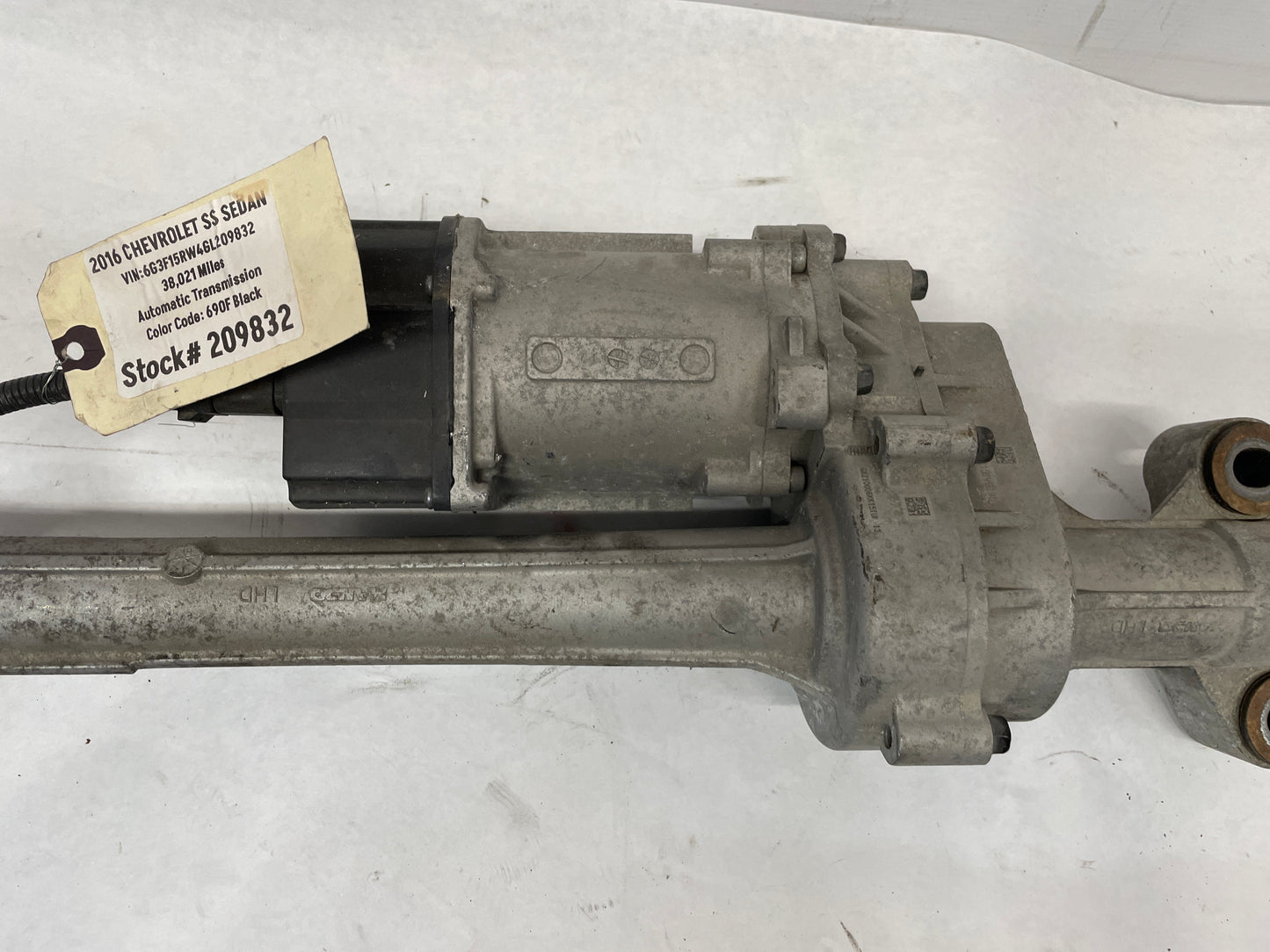 2016 Chevrolet SS Sedan Steering Rack and Pinion