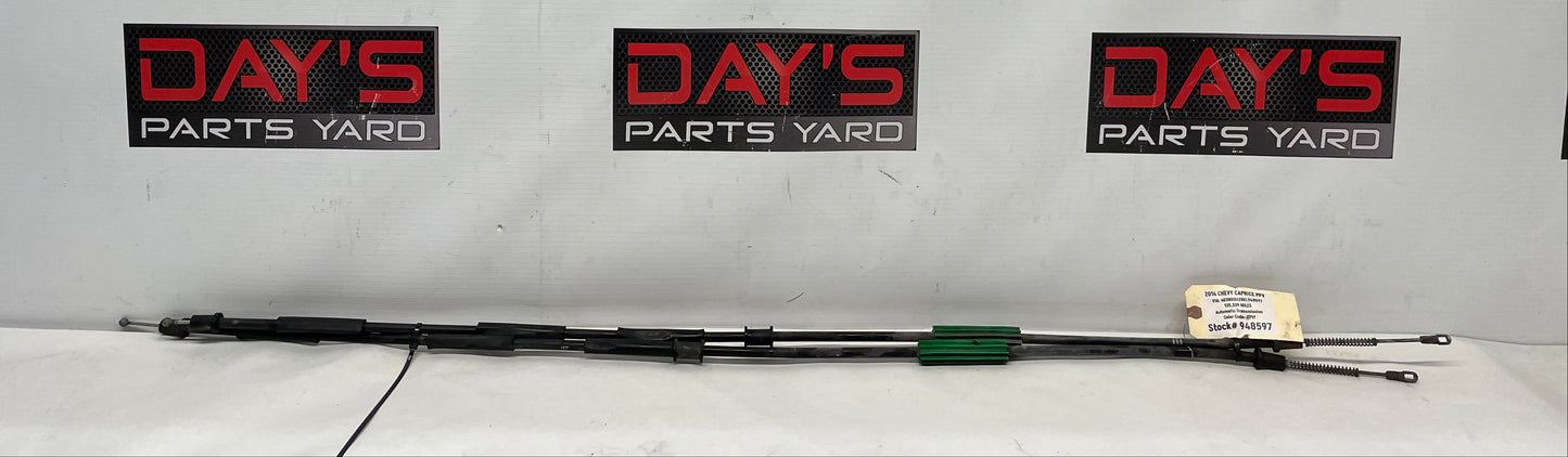 2014 Chevy Caprice PPV Emergency E-Brake Cable Lines OEM - Day's Parts Yard