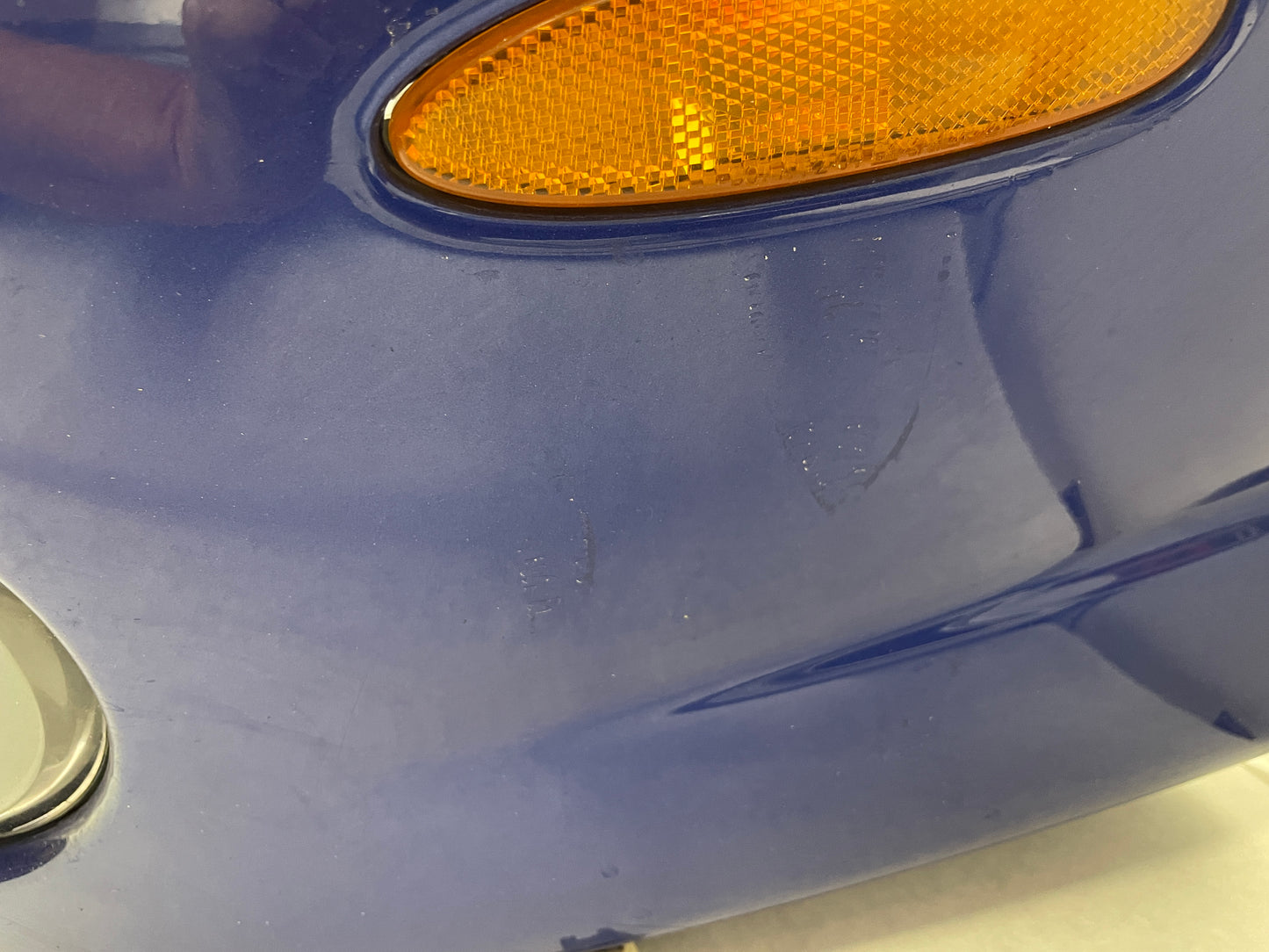 2005 Pontiac GTO Front Bumper Cover Fascia Grilles Blue OEM