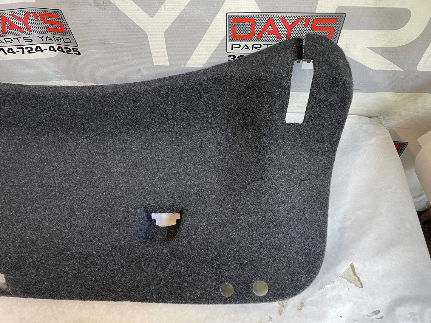 2017 Cadillac ATS-V Coupe Trunk Deck Lid Liner Carpet Panel OEM - Day's Parts Yard