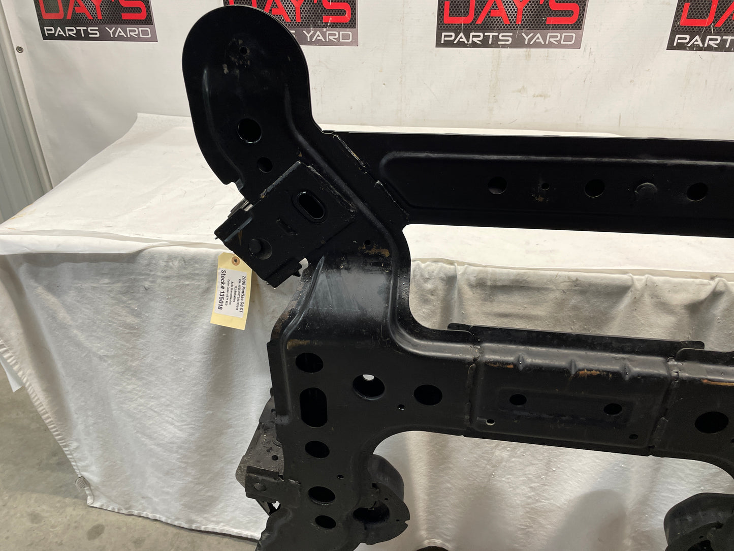 2008 Pontiac G8 GT Front Suspension Engine Cradle Cross K Member Sub Frame OEM - Day's Parts Yard