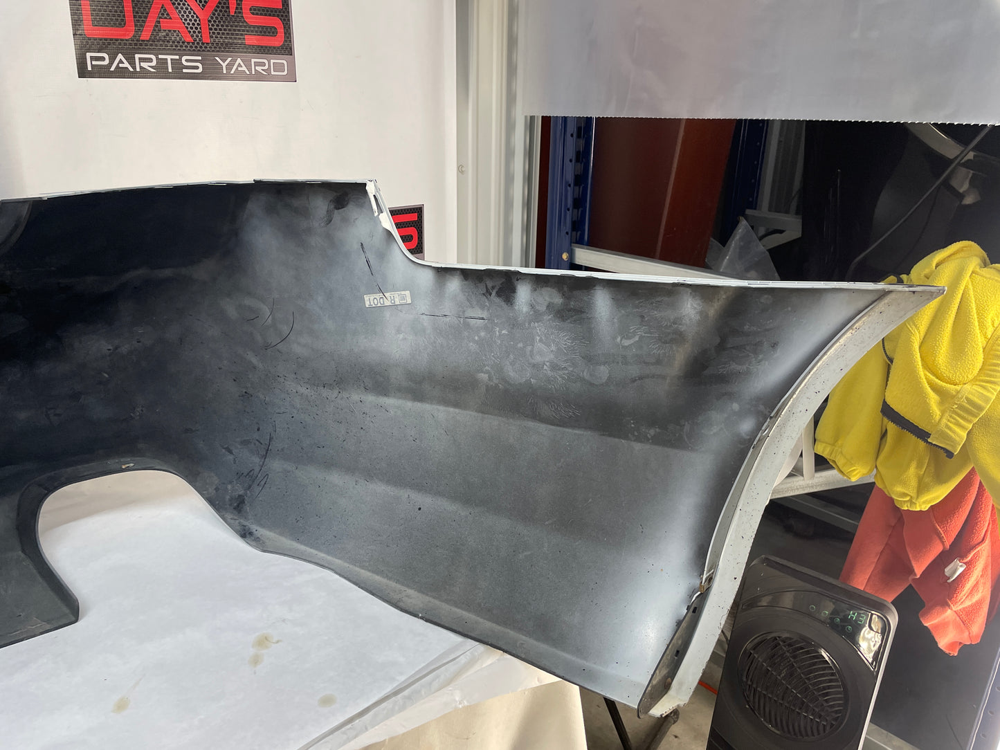 2013 Chevy Caprice PPV Rear Bumper Cover White OEM - Day's Parts Yard
