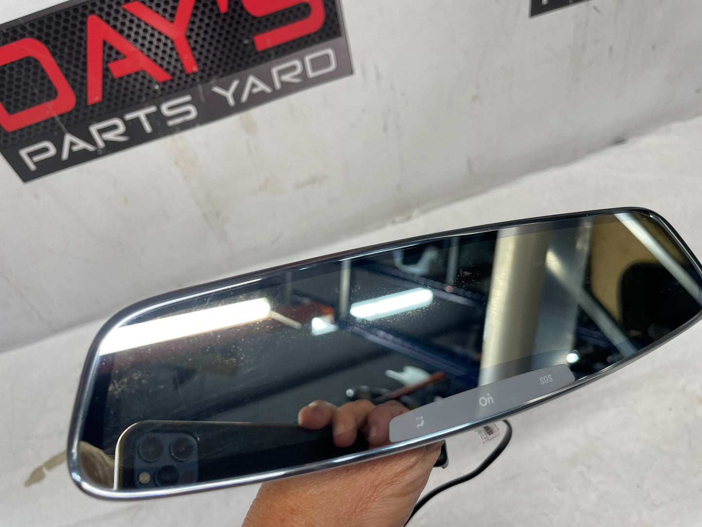 2013 Chevy Camaro ZL1 Frameless Rear View Mirror w/ OnStar Auto Dimmer OEM - Day's Parts Yard
