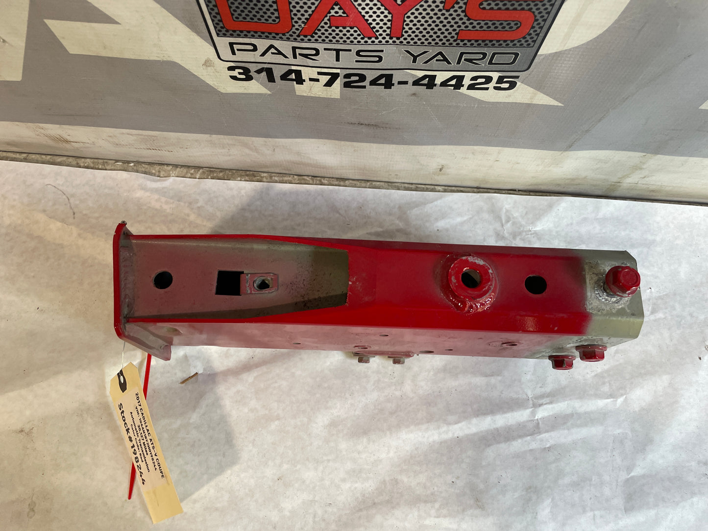 2017 Cadillac ATS-V Coupe RH Passenger Frame Crush Sleeve Rail End OEM - Day's Parts Yard