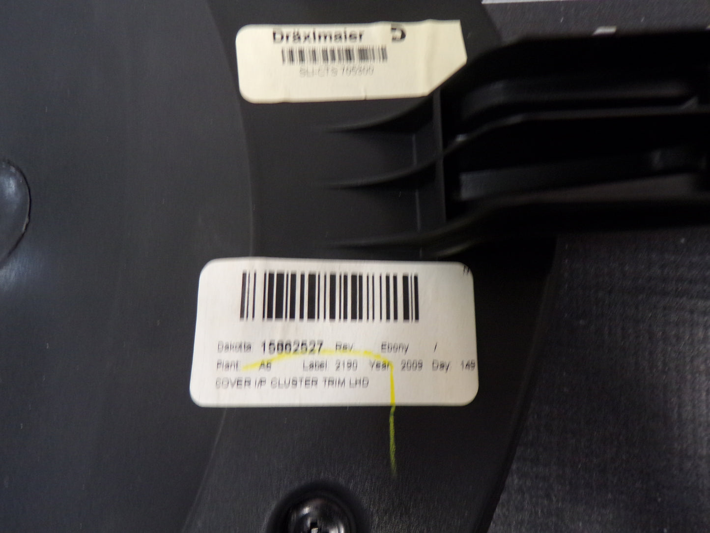 2008 2013 Cadillac CTS-V Sedan Cluster Trim Plate 15862527 OEM.. - Day's Parts Yard
