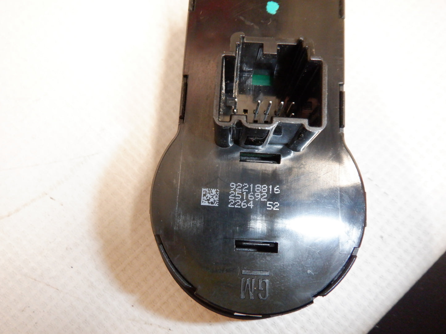 2013 Chevy Camaro Headlight Fog Light Lamp Switch 92218816 OEM - Day's Parts Yard