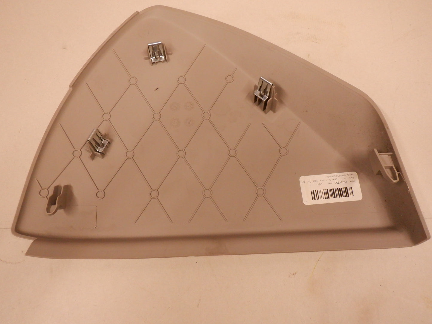 2010 Cadillac CTS-V Rear Filler Trim Panel RH 25914738 OEM - Day's Parts Yard