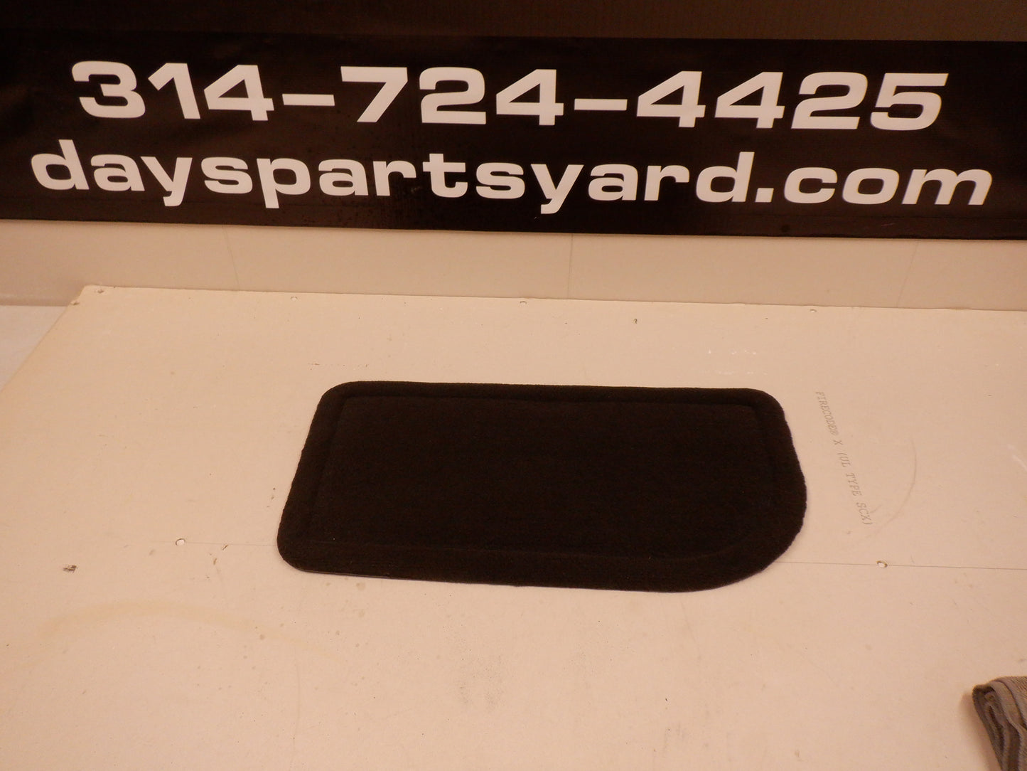 2010 Cadillac CTS-V Rear Floor Mat RH OEM - Day's Parts Yard