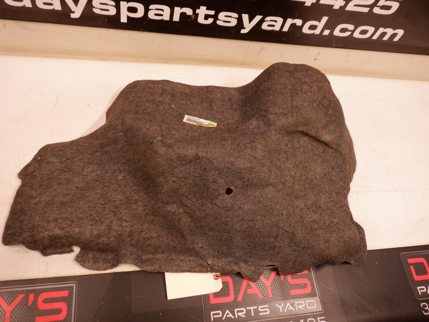 2006 Pontiac GTO RH Passenger Quarter Trunk Trim Side Carpet Liner 92170917 OEM - Day's Parts Yard