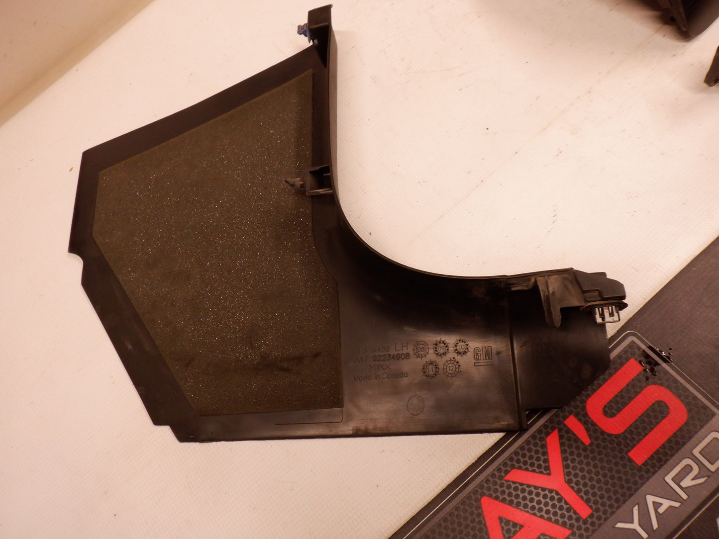 2013 Chevy Camaro LH Kick Plate 92234908 OEM - Day's Parts Yard