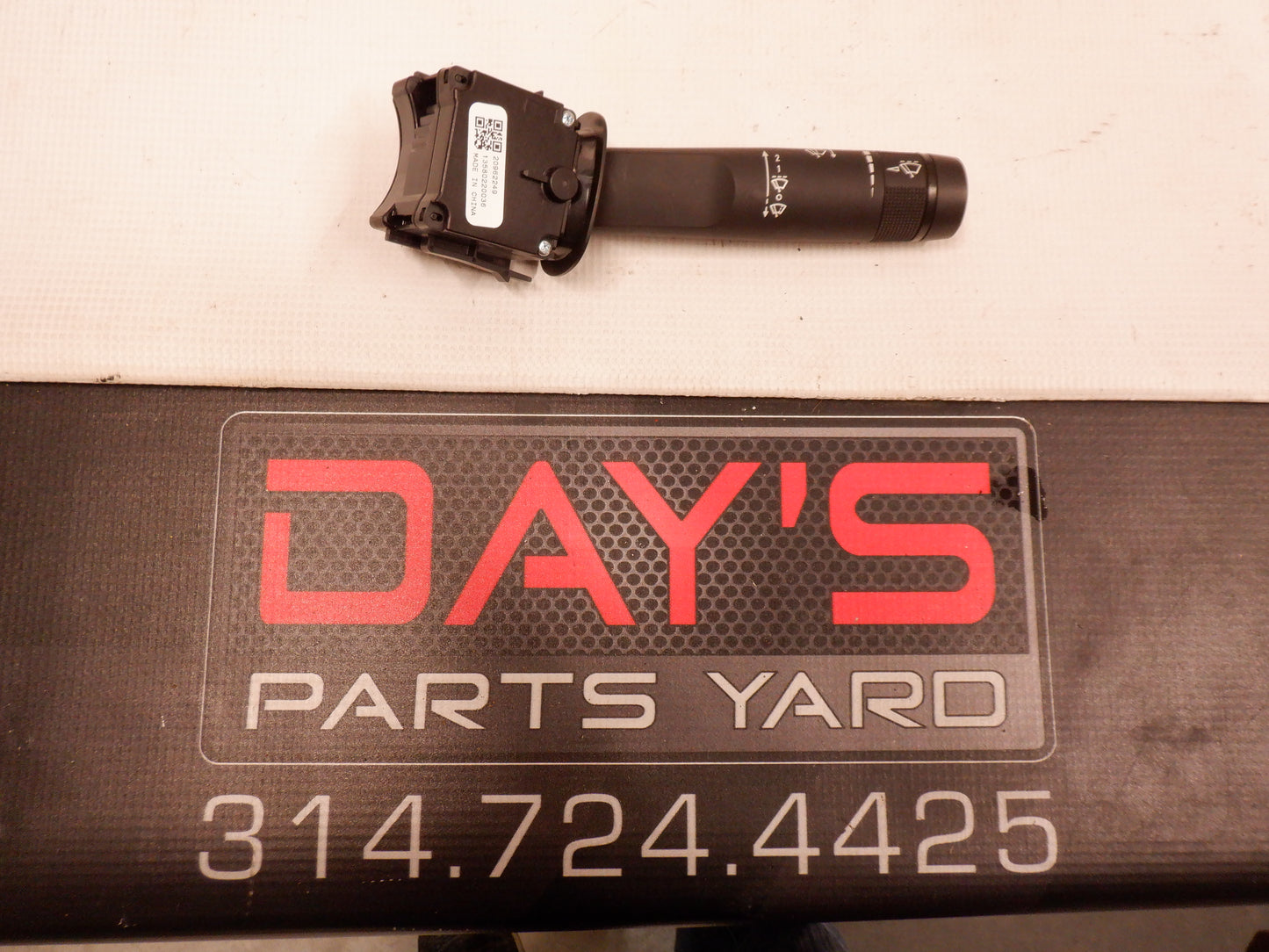 2013 Chevy Camaro Windshield Wiper Control Switch 20962249 OEM - Day's Parts Yard