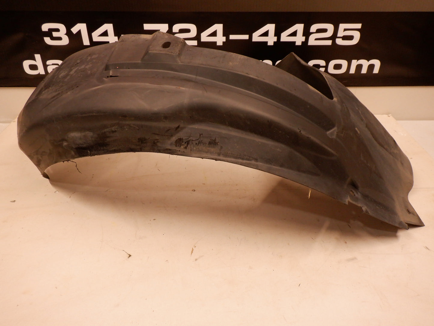 2010 Cadillac CTS-V Wheel Inner Fender Liner LH 25940077 OEM - Day's Parts Yard