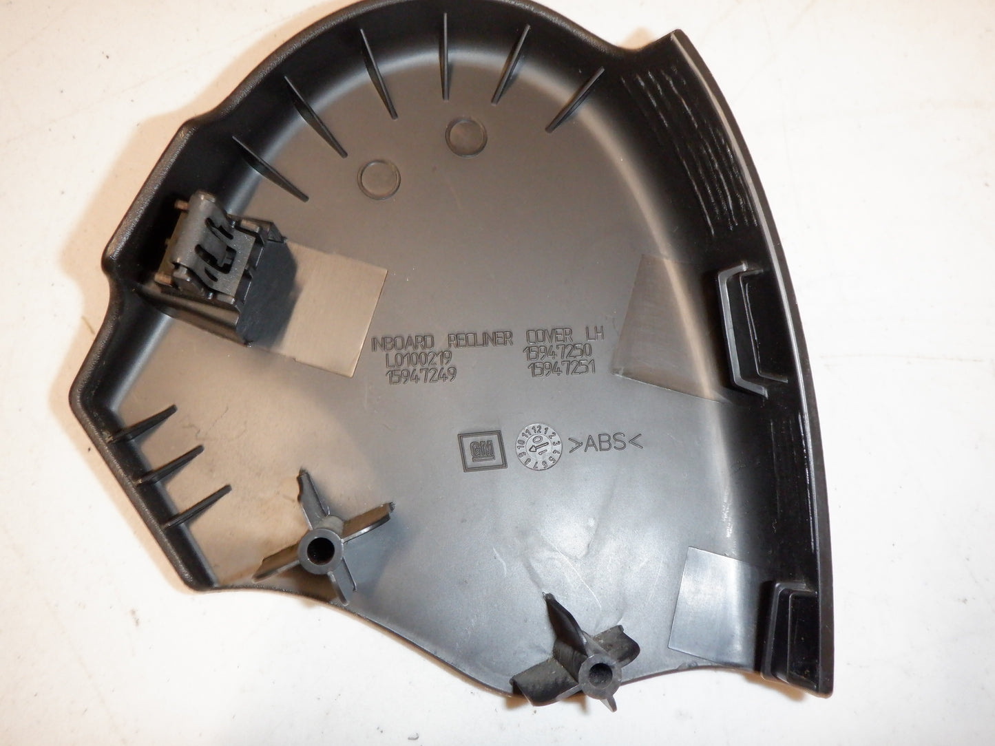 2010 Cadillac CTS-V Board Recliner Cover Trim LH 15947249 OEM - Day's Parts Yard