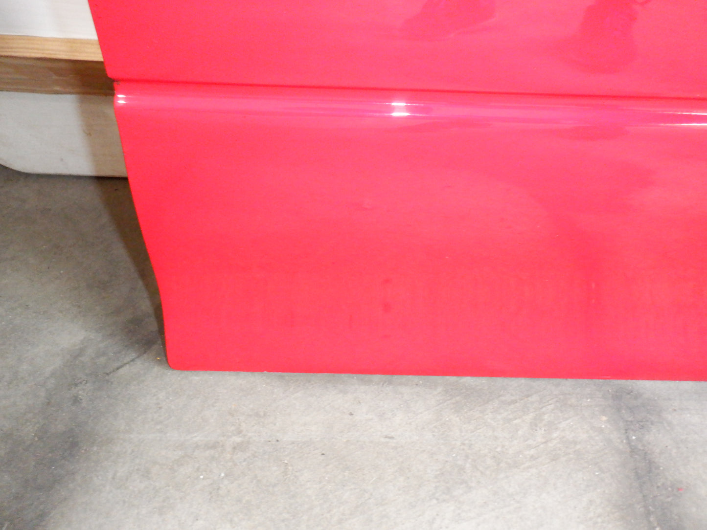 2005 Pontiac GTO RH Passenger Front Door with Window Glass Red OEM - Day's Parts Yard