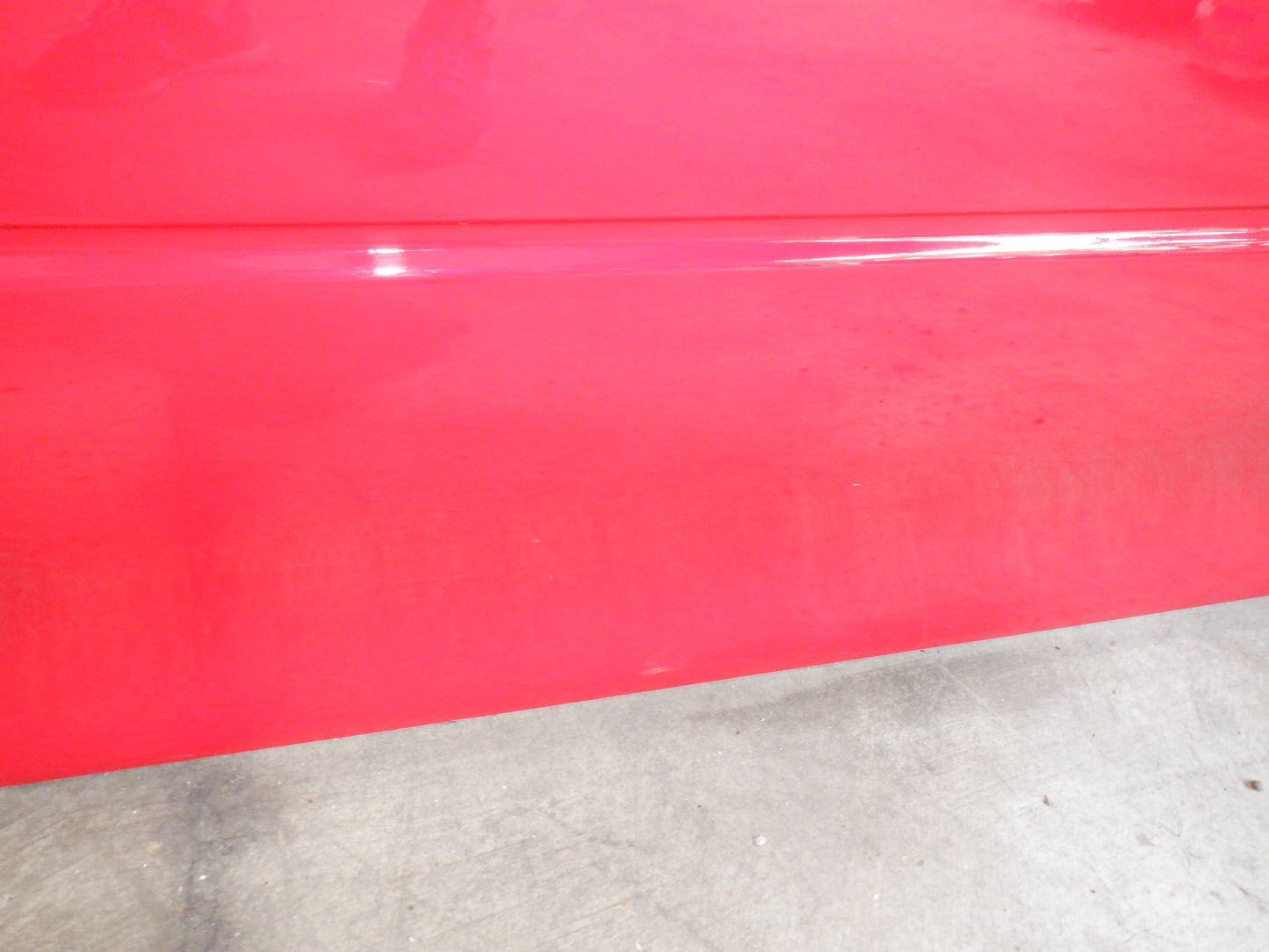2005 Pontiac GTO RH Passenger Front Door with Window Glass Red OEM - Day's Parts Yard