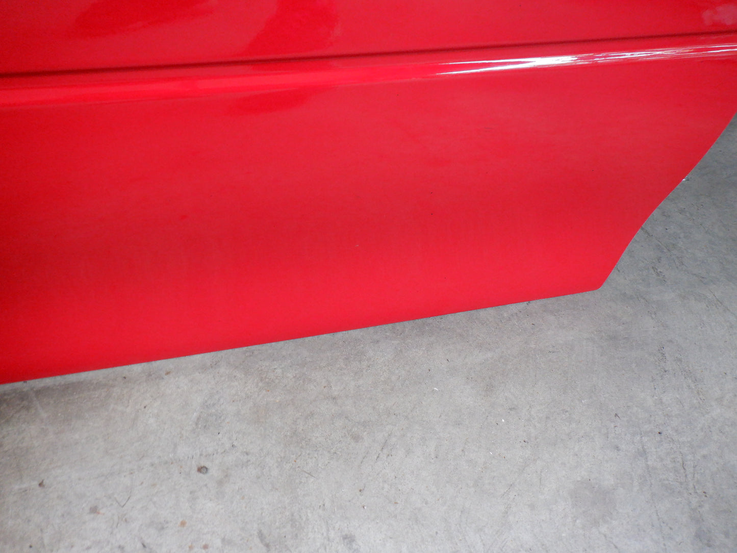 2005 Pontiac GTO RH Passenger Front Door with Window Glass Red OEM - Day's Parts Yard