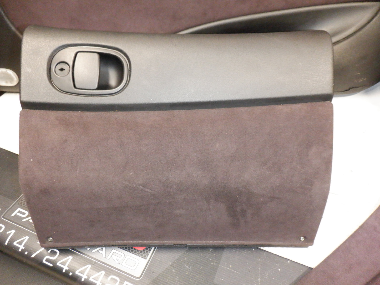 2004 Pontiac GTO 8PC Set Front Door Panels, Rear Door Panels, Glove Box, Knee Booster, Side Console PC Purple OEM - Day's Parts Yard