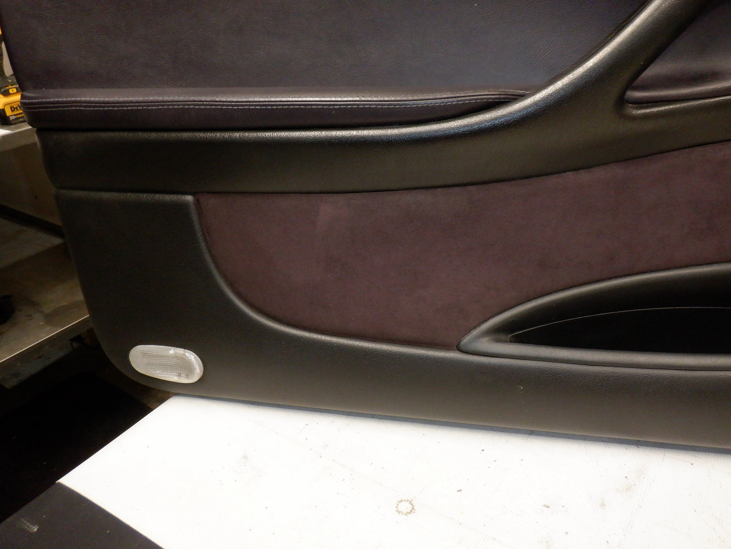 2004 Pontiac GTO 8PC Set Front Door Panels, Rear Door Panels, Glove Box, Knee Booster, Side Console PC Purple OEM - Day's Parts Yard