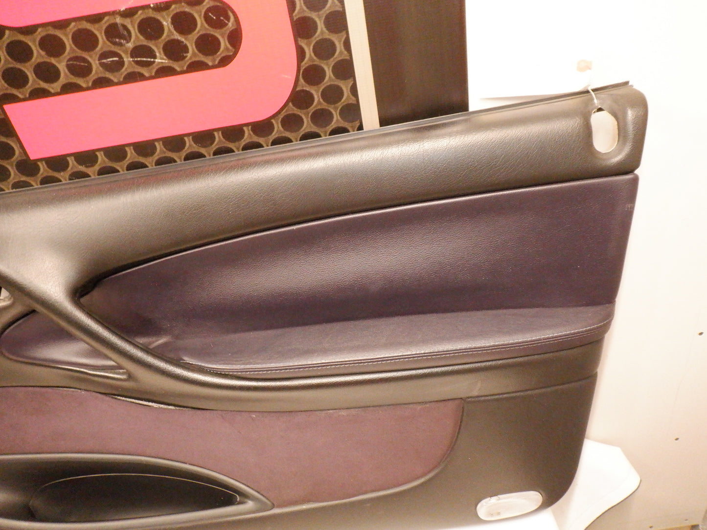 2004 Pontiac GTO 8PC Set Front Door Panels, Rear Door Panels, Glove Box, Knee Booster, Side Console PC Purple OEM - Day's Parts Yard