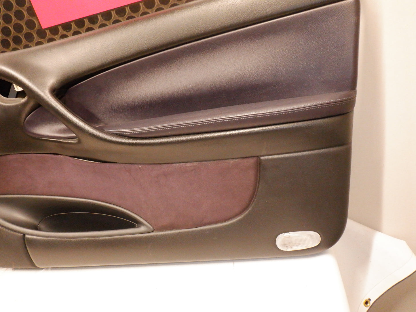 2004 Pontiac GTO 8PC Set Front Door Panels, Rear Door Panels, Glove Box, Knee Booster, Side Console PC Purple OEM - Day's Parts Yard