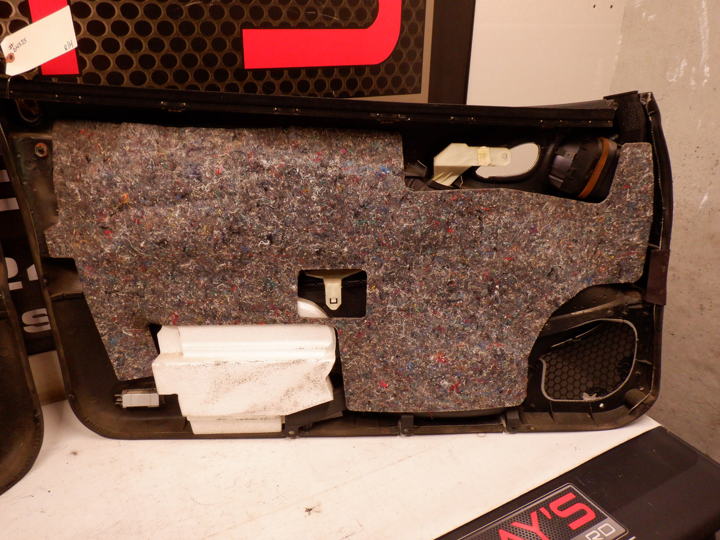 2004 Pontiac GTO 8PC Set Front Door Panels, Rear Door Panels, Glove Box, Knee Booster, Side Console PC Purple OEM - Day's Parts Yard