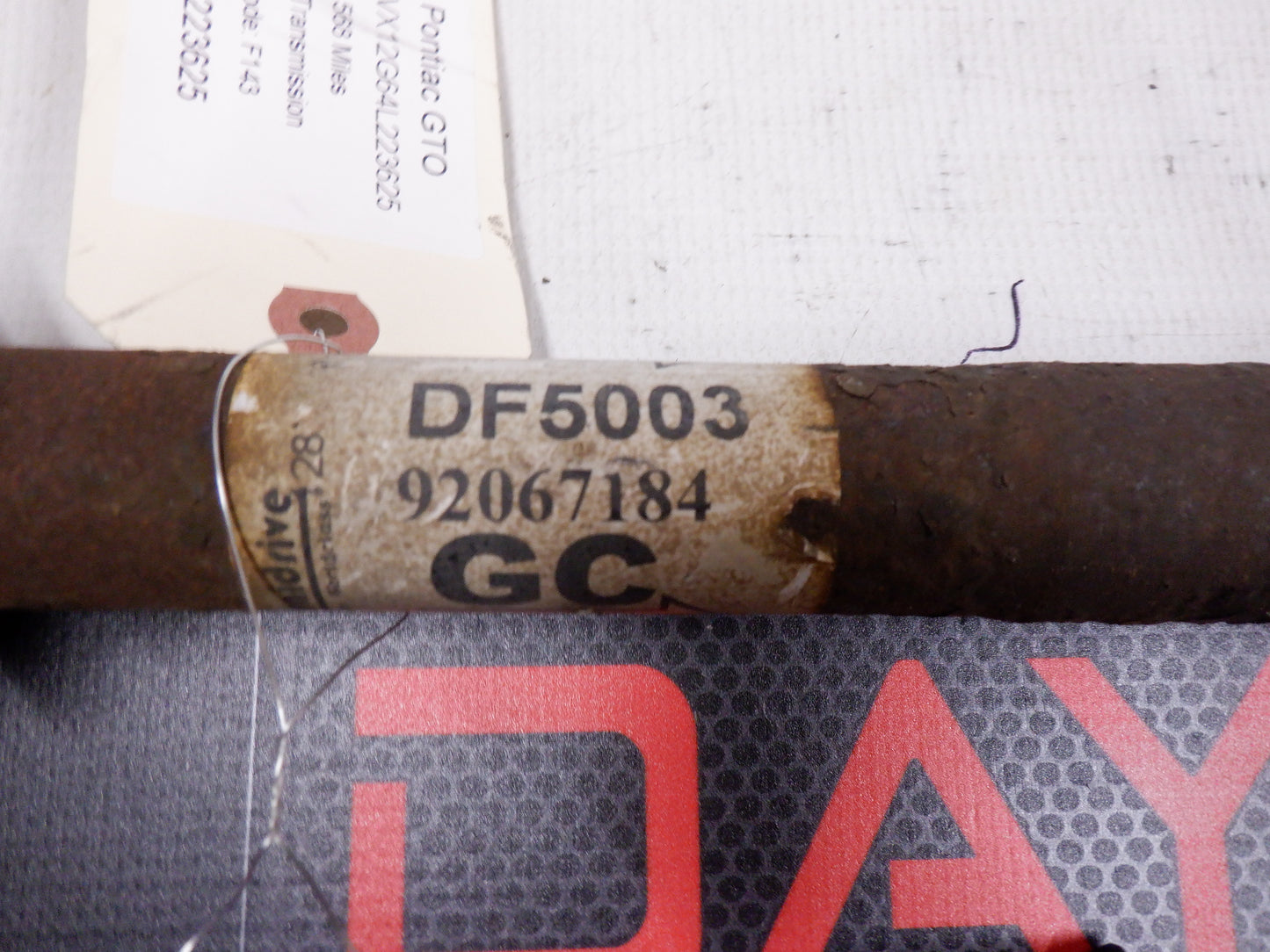 2004 Pontiac GTO Rear Axle Half Shaft 92067184 OEM - Day's Parts Yard