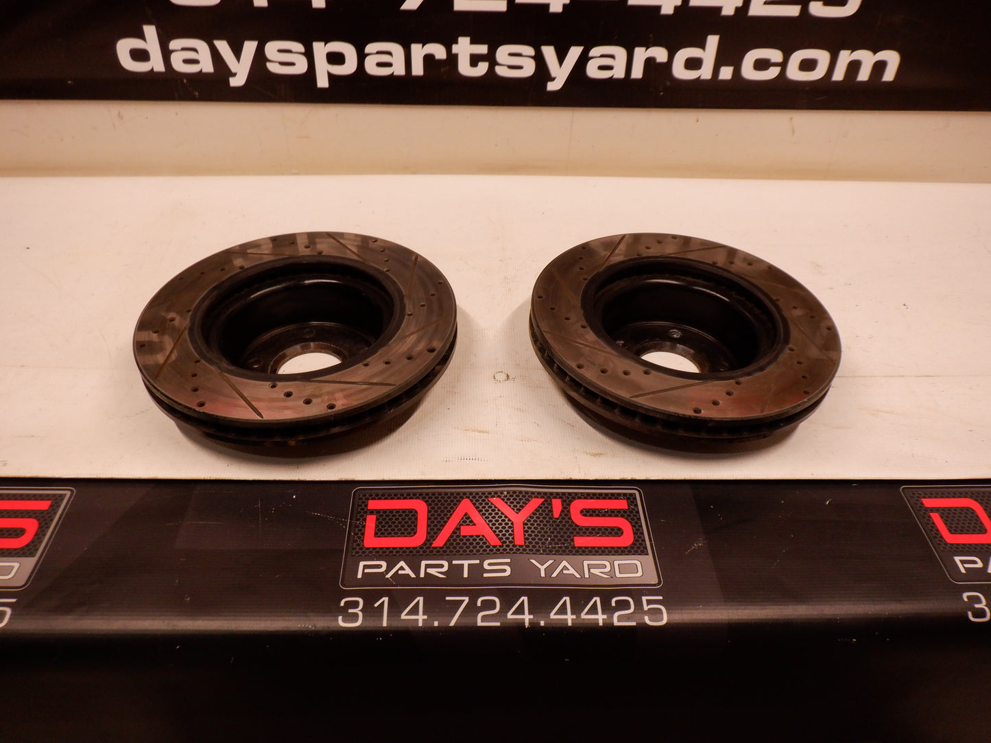 2005 Pontiac GTO Drill Slot Brake Rotors After Marker - Day's Parts Yard