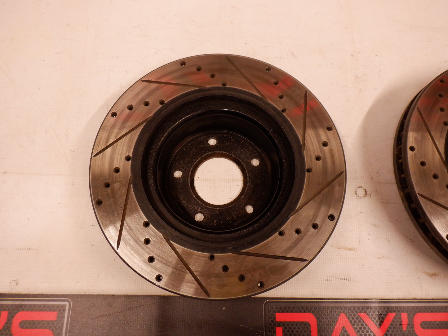 2005 Pontiac GTO Drill Slot Brake Rotors After Marker - Day's Parts Yard