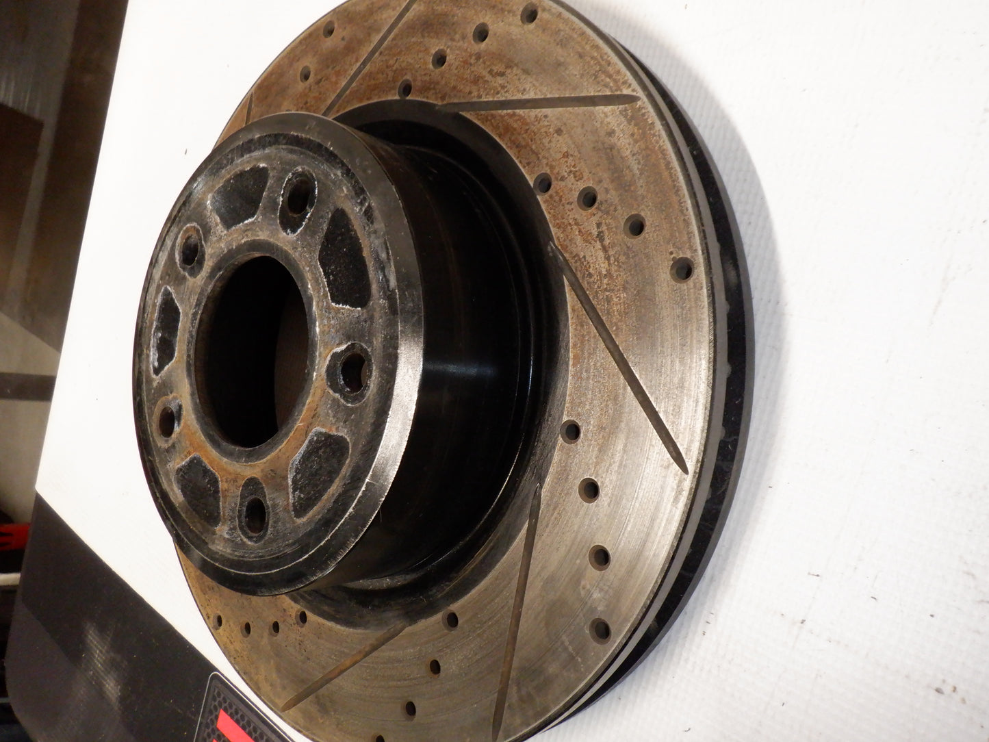 2005 Pontiac GTO Drill Slot Brake Rotors After Marker - Day's Parts Yard