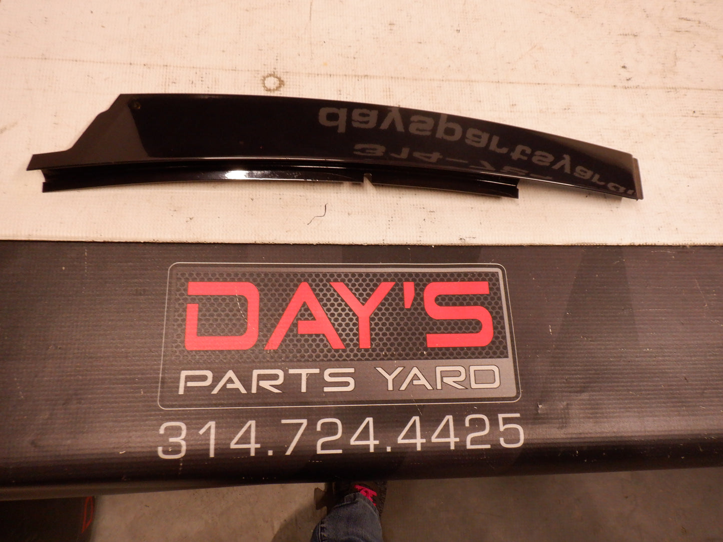 2008 Pontiac G8 GT Passenger Front RH Black Pillar Post Door Cover Trim OEM - Day's Parts Yard