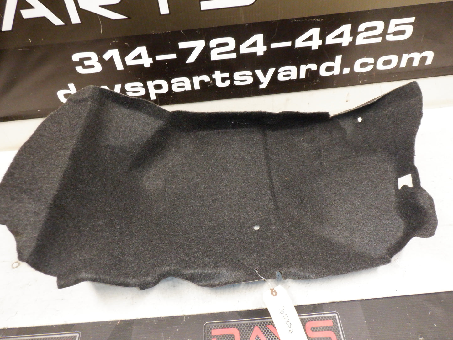 2006 Pontiac GTO LH Quarter Trunk Trim Carpet Liner 92155402 OEM - Day's Parts Yard