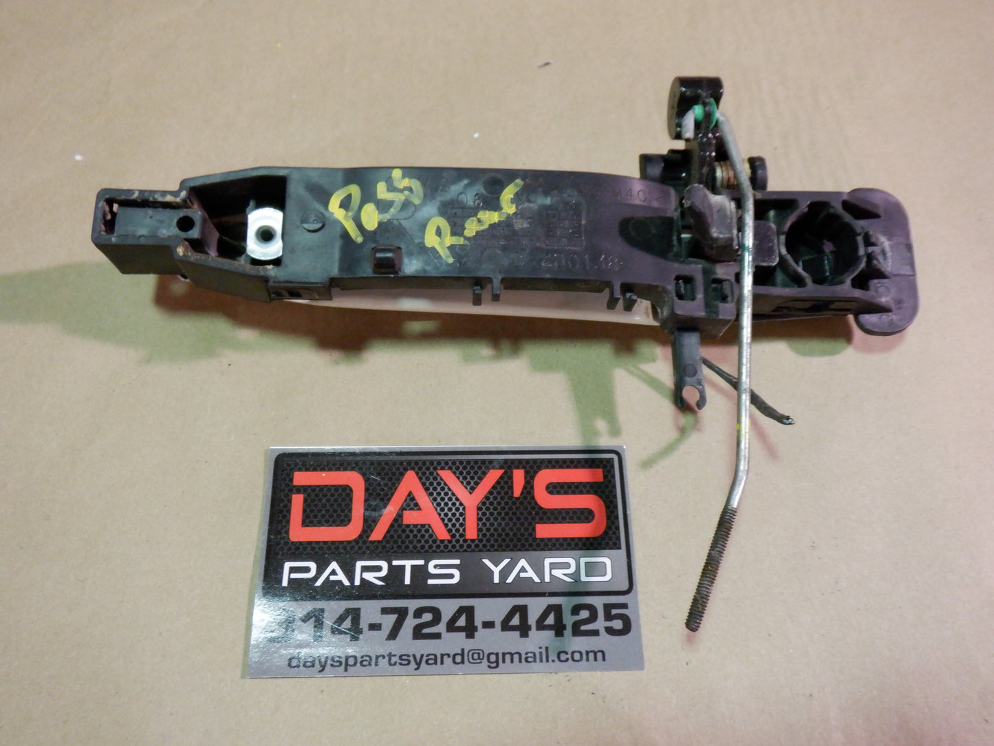 2009 Cadillac CTS-V Sedan Rear Handle Rear RH Passenger OEM - Day's Parts Yard