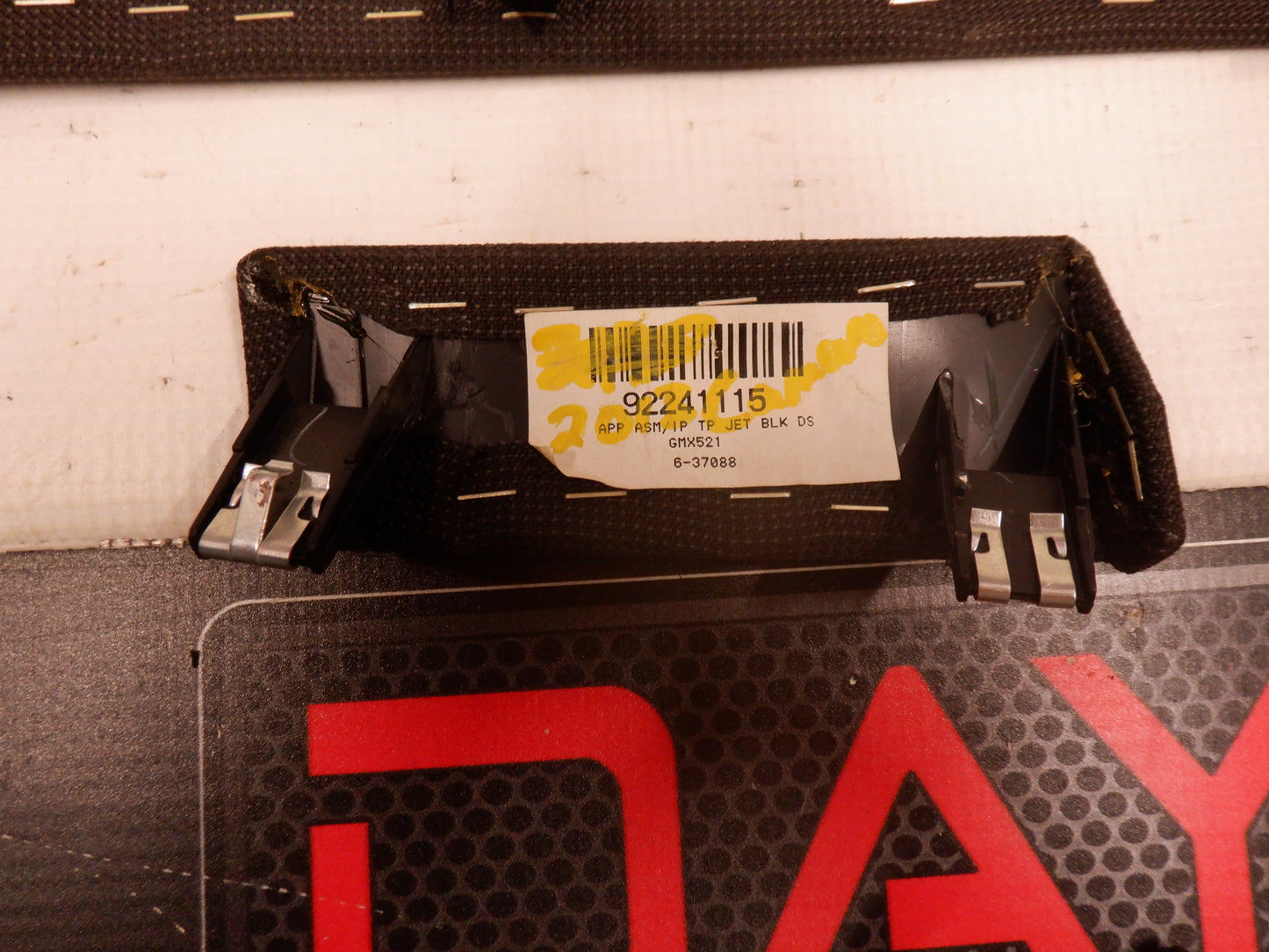 2013 Chevy Camaro Cloth Dash Panel Trim Molding 2 pc 92241118 / 92241115 OEM - Day's Parts Yard