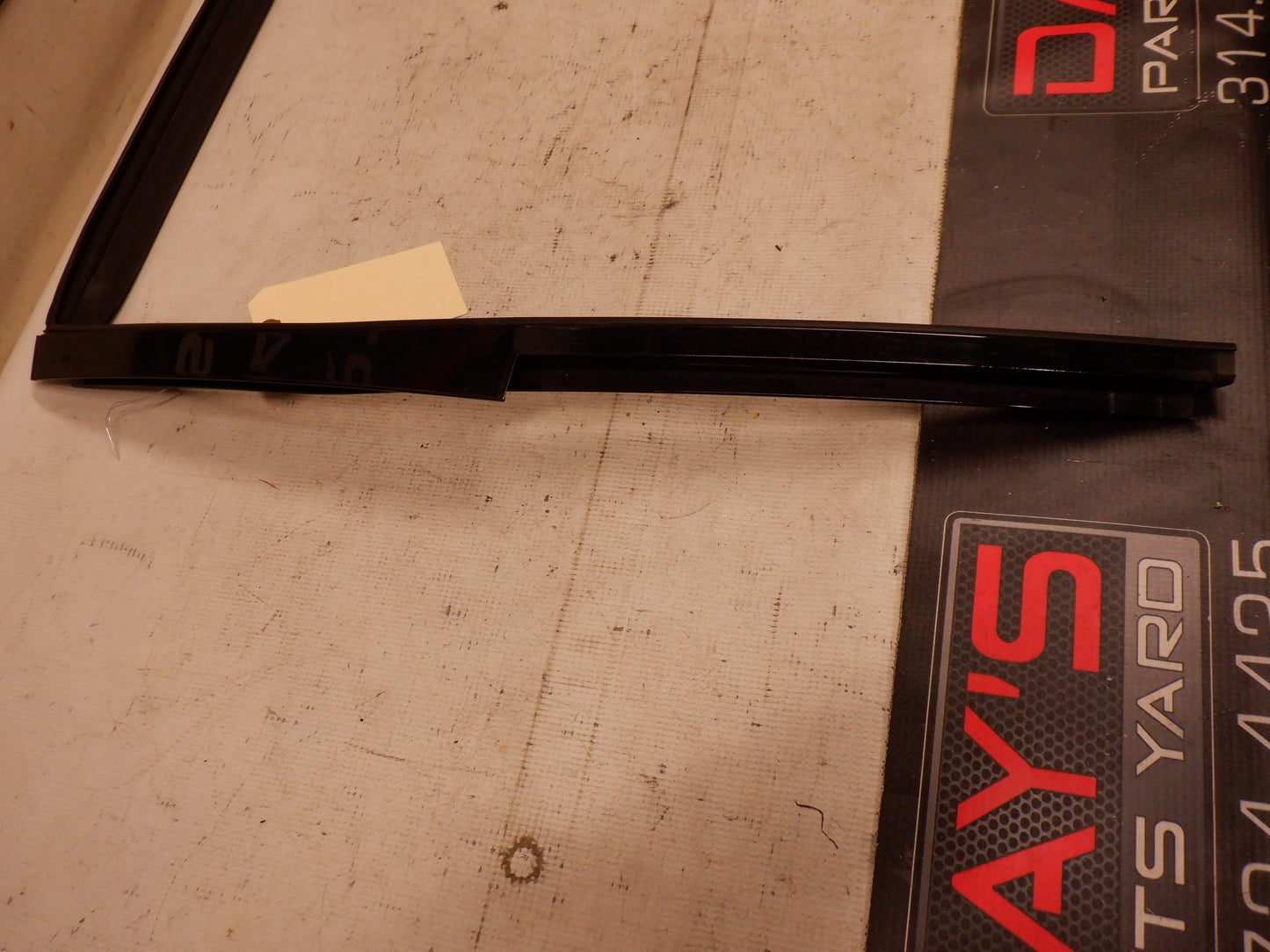2014 Chevy SS Sedan RH Passenger Rear Door Trim w/ Weather Strip OEM - Day's Parts Yard