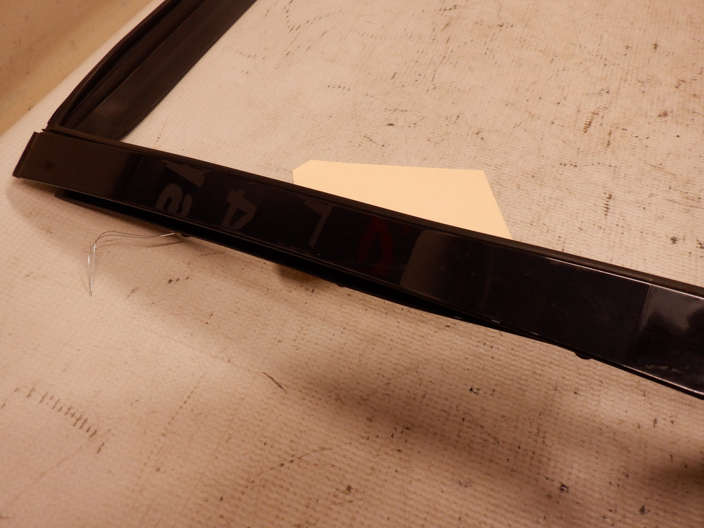 2014 Chevy SS Sedan RH Passenger Rear Door Trim w/ Weather Strip OEM - Day's Parts Yard