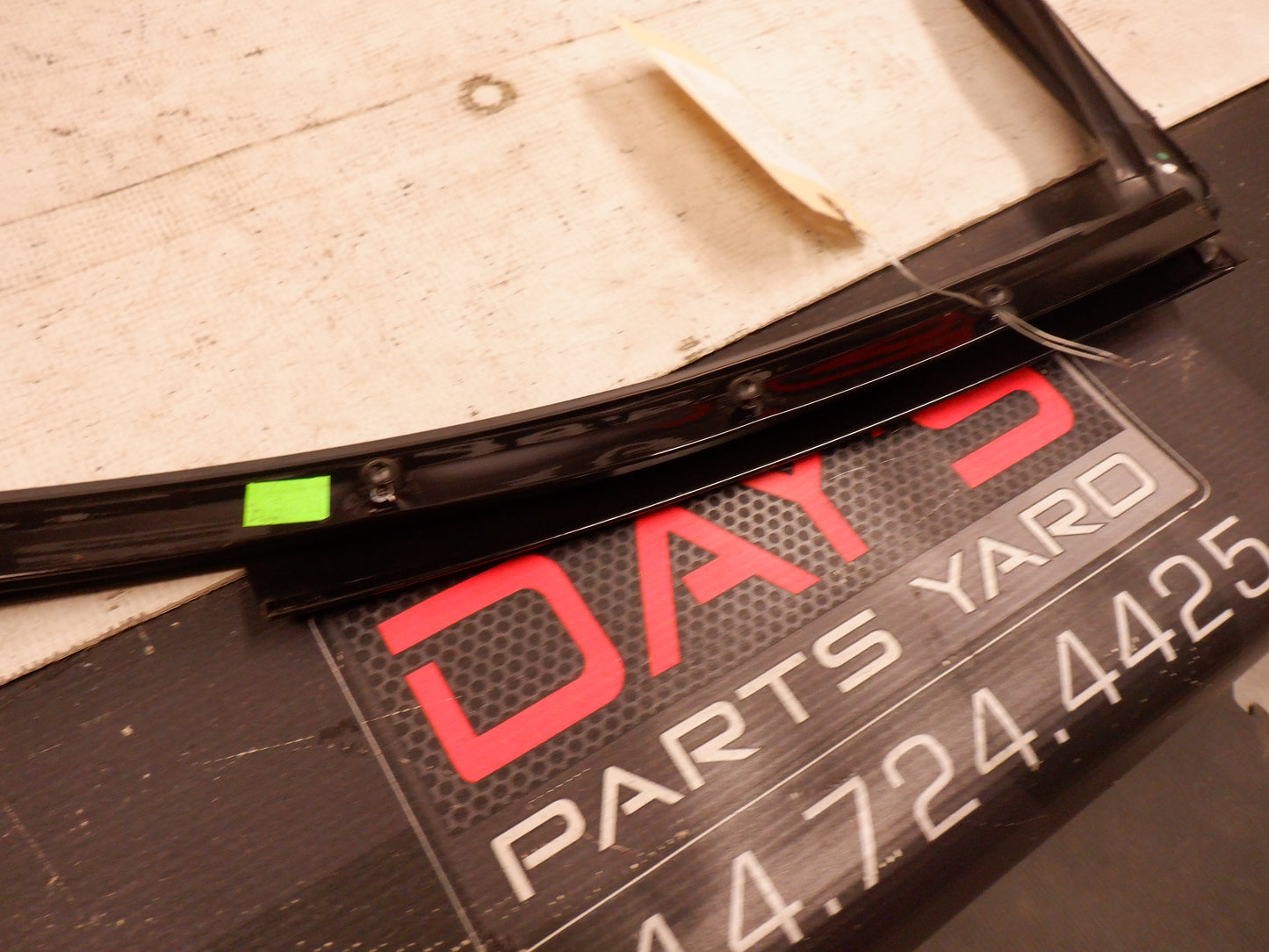 2014 Chevy SS Sedan RH Passenger Rear Door Trim w/ Weather Strip OEM - Day's Parts Yard